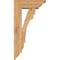 Ekena Millwork Olympic Traditional Smooth Bracket w/ Offset Brace, Western Red Cedar, 5 1/2"W x 14"D x 26"H BKT0604X14X26OLY01SWR - alternate 3